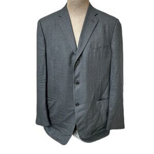 Vestimenta Wool Blend Coat Mens Blazer Jacket Made in Italy - 44 Regular